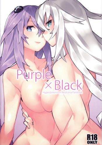 Uncensored Full Color Purple X Black- Hyperdimension neptunia hentai Variety
