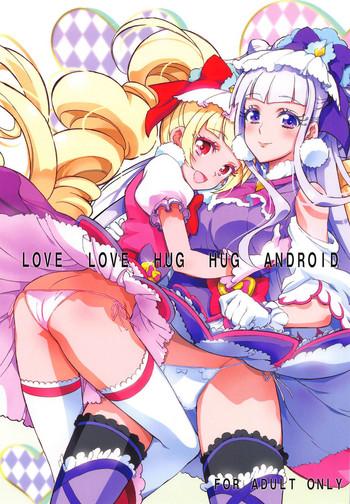 Yaoi hentai LOVE LOVE HUG HUG ANDROID- Hugtto precure hentai Doggystyle