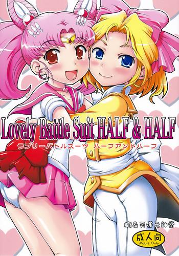 Hairy Sexy Lovely Battle Suit HALF & HALF- Sailor moon hentai Cheating Wife