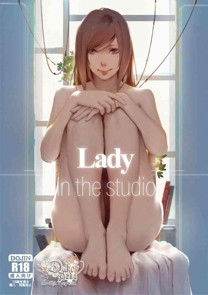 Big Ass Lady in the studio- Original hentai Mature Woman
