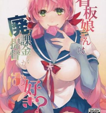 Pregnant Kanbanmusume-san wa Haikakin Teitoku ga Osuki?- Kantai collection hentai Perfect Body Porn