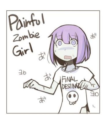Cuzinho Painful Zombie Girl- Original hentai Femdom Porn