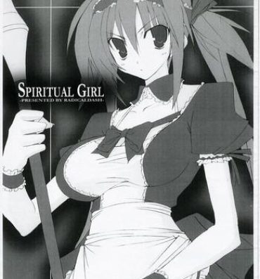 Clothed SPIRITUAL GIRL- Queens blade hentai Spreadeagle
