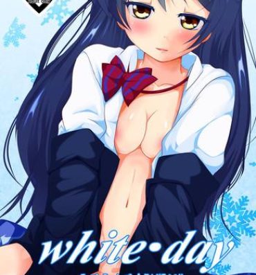 Daring white day- Love live hentai Blowjobs