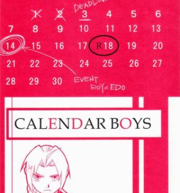 Gay Kissing Calendar Boys- Fullmetal alchemist hentai Pawg