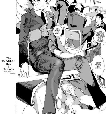 Tesao Uwaki Shounen to Tomodachi no Ero Manga | The Unfaithful Boy and Friends Erotic Manga- Original hentai 1080p