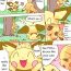 Oriental Pikachu Kiss Pichu- Pokemon hentai Lesbians